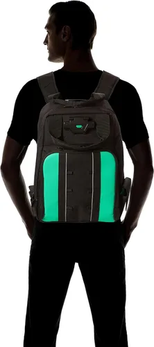 Miniatura 5 de Amazon Basics Mochila para herramientas, bolsa iluminada, color negro, 55 bolsillos