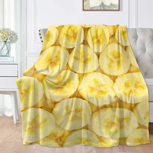 Miniatura 28 de Manta de frijoles horneados 3D para niñas, niños, suave y acogedora manta de vellón divertida para cama, sofá, sillas, para todas las estaciones