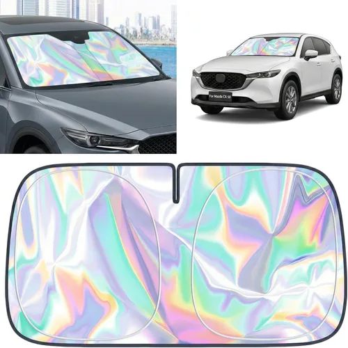 Miniatura 71 de Parasol para parabrisas Honda HR-V 2023-2025 – Cubierta plegable para parabrisas para accesorios HRV Protege el coche de los rayos solares