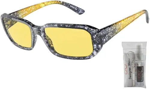 Miniatura 2 de ARNETTE Gringo AN4265 Rectangle Sunglasses for Men + BUNDLE with Designer iWear Complimentary Care Kit