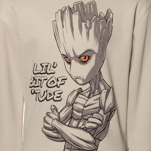 Miniatura 2 de Marvel Guardians of the Galaxy Groot - Sudadera con capucha de forro polar para niños pequeños a niños grandes
