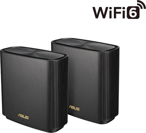 Miniatura 2 de ASUS ZenWiFi XT9 AX7800 Tri-Band WiFi6 Sistema de WiFi Mesh (1 paquete), 802.11ax, hasta 2850 pies cuadrados y 4+ habitaciones, AiMesh, seguridad