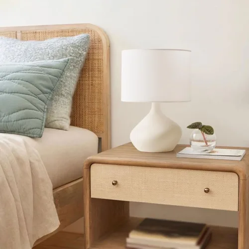Miniatura 5 de Lámpara para escritorio, lámpara de mesa retro simple para dormitorio, lámpara de mesita de noche, sala de estar, gabinete lateral, lámpara de mesa