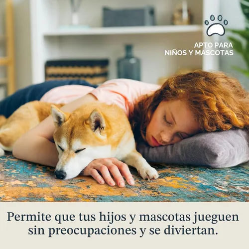 Miniatura 5 de Lahome Alfombras modernas abstractas de 5x7, alfombras grandes lavables para sala de estar, dormitorio, antideslizante, coloridas, alfombra