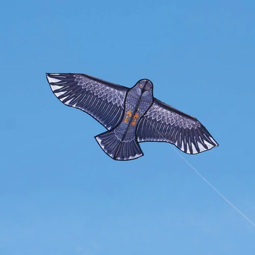 Miniatura 5 de Besra Cometa de pájaro fénix con cola larga, para deportes al aire libre, para playa y parque Águila de 74 pulgadas