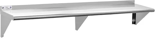 Miniatura 19 de HALLY SINKS & TABLES H Estante de acero inoxidable de 18 x 36 pulgadas, 350 libras, estantería flotante comercial de montaje en pared