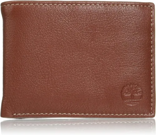 Miniatura 11 de Timberland Billetera de cuero genuino con tarjetero de seguridad RFID para hombre