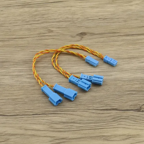 Miniatura 7 de 2 piezas de arnés de cableado de altavoces compatibles con BMW X1/X3/X5 F10/F18/F30/F20/E60/E90/E70