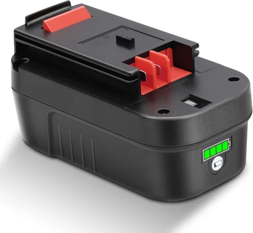 KUNLUN 6.0Ah HPB18-OPE - Batería de iones de litio de 18 voltios de repuesto para Black and Decker 18V Batería HPB18 HPB18-OPE 244760-00 A1718