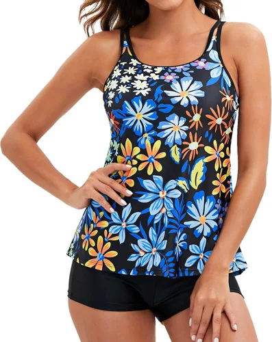 Swim Shorts for Women Swimwear Vintage Sport Up Slim Pieces Set Beach Swim Women Swimsuits Beachwear Bra Suit