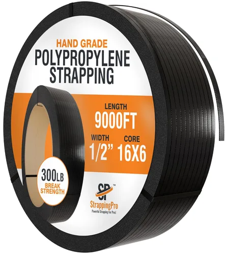 Miniatura 6 de Strapping Pro - Rollo de flejado de polipropileno de grado manual de resistencia industrial para flejado de palés