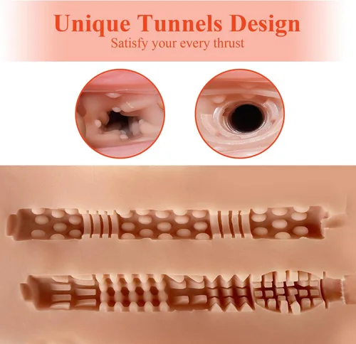Miniatura 2 de TANTALY Muñecas sexuales de 12.1LB para masturbador masculino de nivel de entrada, vagina de bolsillo, trasero, muñecas sexuales para adultos