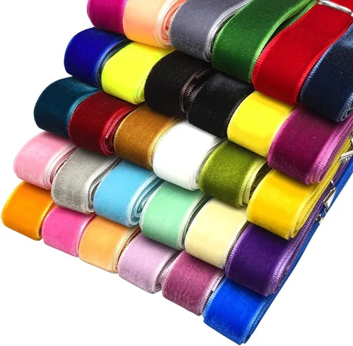 Miniatura 44 de Chenkou Craft Lotes de cinta de terciopelo verde de 25 yardas/rollo de 1 1/2 pulgadas a granel de Navidad (verde, 1 1/2 pulgadas)