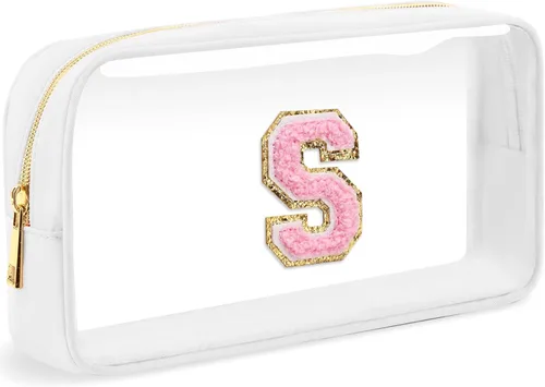 Miniatura 26 de Bolsa de Maquillaje Transparente Pequeña Bolsa de Cosméticos Bolsa de Viaje de Artículos de Aseo Bolsa Transparente con Cremallera Bolso Organizador