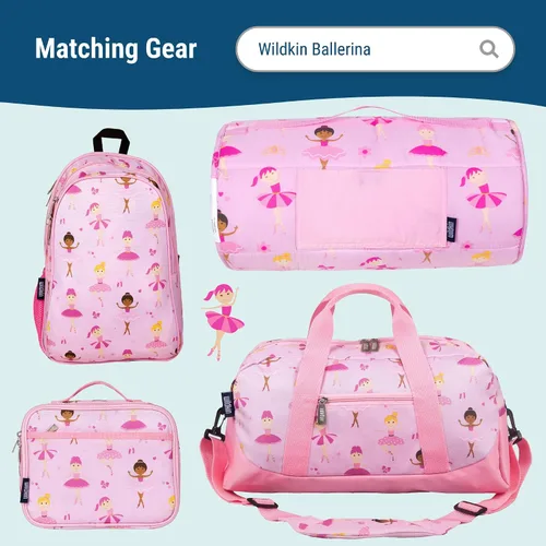 Miniatura 7 de Wildkin Kids - Botella de agua de acero inoxidable de 14 onzas para niños – Sin BPA, a prueba de fugas, aislada, fácil de limpiar - Ballerina