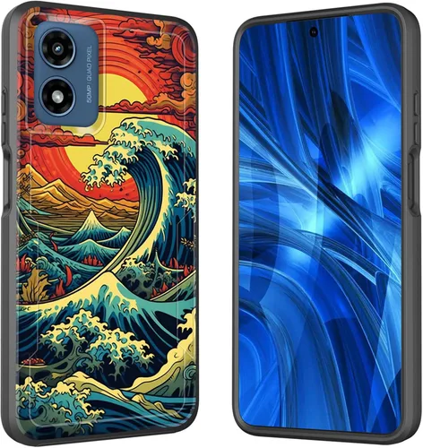 Miniatura 90 de Funda para Moto G 5G 2023, [probada en caídas de grado militar], resistente, resistente, resistente, a prueba de golpes, funda protectora