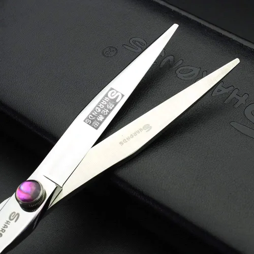 Miniatura 5 de Tijeras profesionales de peluquería de 7, 7.5, 8, 9 pulgadas, para peluquería, peluquería, peluquería, corte de pelo, tijeras de dragón (grande).