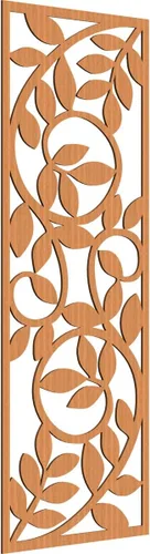 Miniatura 32 de 9 3/8"W x 24 3/8"H x 1/4"T Utica Decorativo Fretwork Madera Paneles de Pared, Abedul