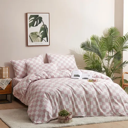 Miniatura 213 de CLOTHKNOW - Juego de edredón verde militar tamaño completo de 3 piezas, juego de ropa de cama verde oscuro, edredón suave con 2 fundas de almohada