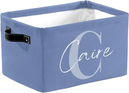 Miniatura 31 de Cesta de regalo personalizada con nombre, caja de juguetes de almacenamiento personalizada para niños, organizador de cubos de almacenamiento