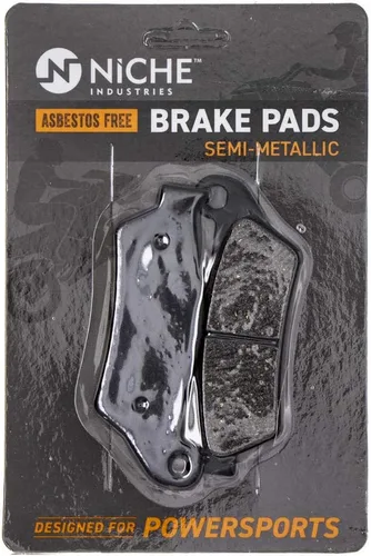 NICHE Juego de pastillas de freno para BMW R1100S R850R R1200GS R1200RT R1150GS R1200R 34212335465 trasero semimetálico