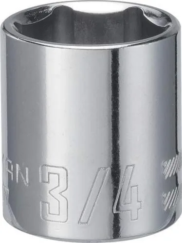 Miniatura 10 de CRAFTSMAN Dado poco profundo, SAE, unidad de 3/8 pulgadas, 15/16 pulgadas, 6 puntos (CMMT43020)