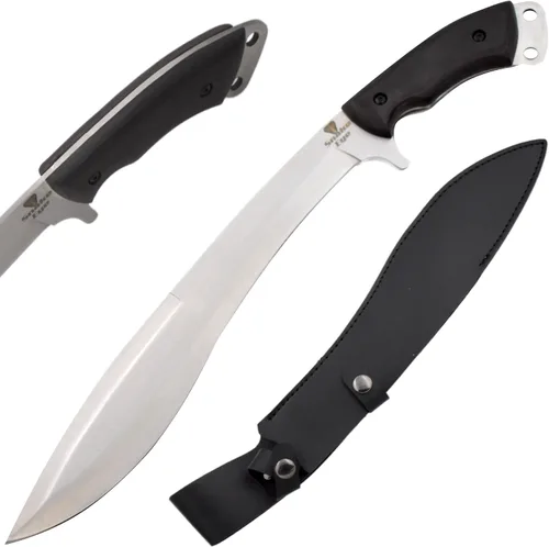 Miniatura 8 de Snake Eye Machete with Heavy Duty Construction-Ergonomic Non-Slip Handle and Belt Sheath for Gardening, Land-Management, Bushcraft, Hunting and