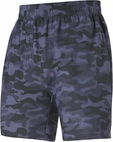 Miniatura 2 de Ultra Performance Paquete de 3 pantalones cortos de entrenamiento súper elásticos para hombre, pantalones cortos de correr para hombre, entrepierna