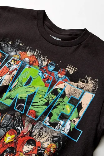 Miniatura 3 de Marvel Camiseta Team Ups Group Shot para hombre