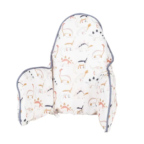 Miniatura 5 de Cojín inflable de apoyo para silla alta IKEA, cojín para silla alta de bebé con impresión colorida, cojín inflable incluido (dinosaurios)