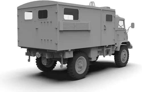 Miniatura 4 de ICM 35138 - Unimog S 404, Ambulancia Militar Alemana - Escala 1:35