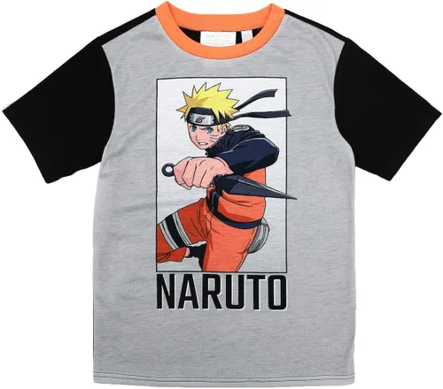 Miniatura 2 de Naruto Shippuden Hidden Leaf - Conjunto de pijama y camisa para niños, Varios