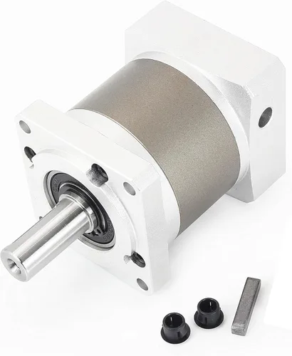 CNCTOPBAOS Nema23 Motor paso a paso Reductor de velocidad de caja de engranajes planetarios 7 Arc-min para eje de 0.315 in 2.244 in Relación