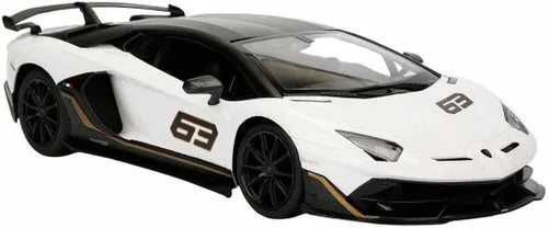 Miniatura 4 de RASTAR Coche de juguete Lamborghini 1:14 Lamborghini Aventador SVJ, modelo de control remoto, súper coche deportivo RC para carreras, para niños