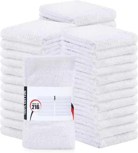 Miniatura 12 de Utopia Towels - Toallas de cocina, paquete de 12 toallas de 16 x 19 pulgadas, 100 % algodón, toallas de barra superabsorbentes negras, toallas