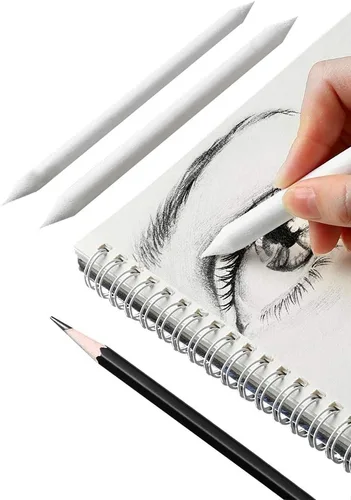 Miniatura 2 de Juego de 12 piezas de tocón y tortillones de mezcla de artistas, mezcladores de arte, herramienta de mezcla de dibujo, para artistas, estudiantes