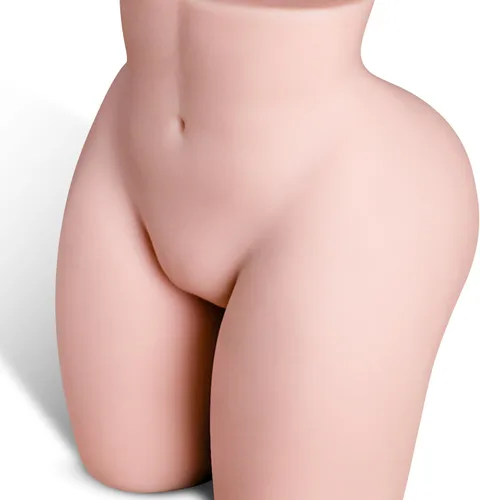 Muñeca Sexual Realista Femenina Realista con Trasero Grande y Gordo de Doble Canal Nalgas y Vagina Juguetes Sexuales para Adultos para Hombres,
