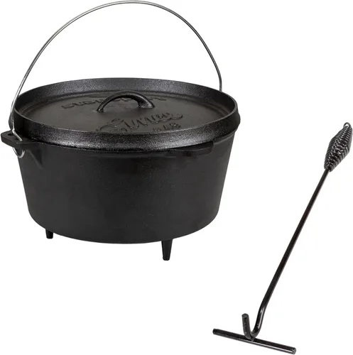 Miniatura 21 de Stansport Horno holandés de hierro fundido pre-sazonado