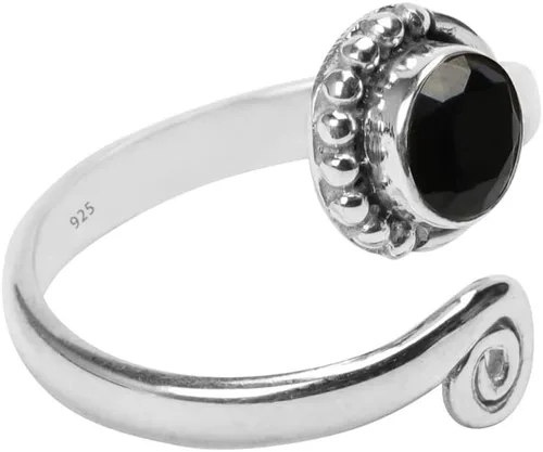 Miniatura 11 de Gemstone Stone Toe Ring 925 Sterling Silver Feet Body Jewellery Handame Toe Ring Gemstone Adjustable Toering For Girls Women Gift Jewellery