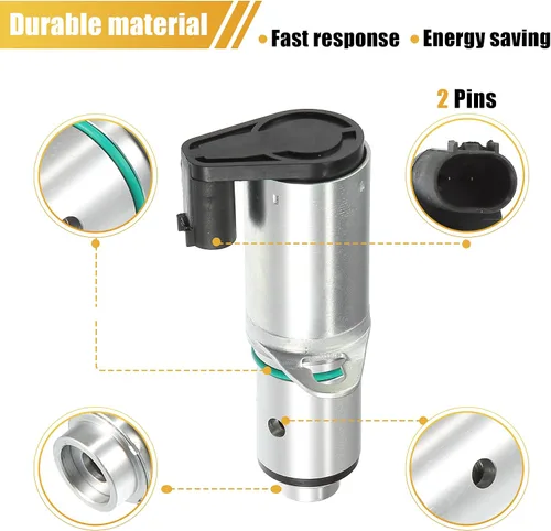 Miniatura 6 de X AUTOHAUX 36002687 Electroválvula variable VVT para Volvo S60 2.5l 2011-2016 para Volvo XC60 2.5l 2015-2016 Válvula de control de aceite del árbol