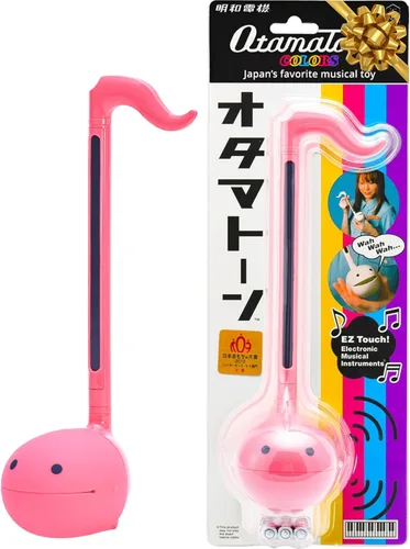 Otamatone Clásico [Edición en inglés] Sintetizador portátil de instrumentos musicales electrónicos japoneses rosa intenso de Japón Maywa Denki para