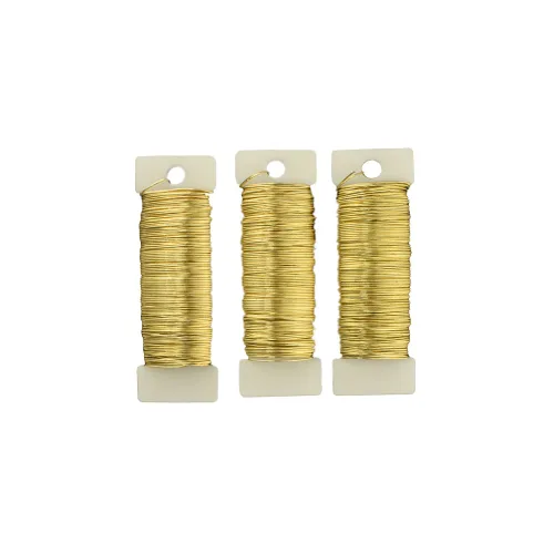Miniatura 15 de HAHIYO Alambre Negro de Calibre 22 - 1 Rollo, 38 Yardas (115 Pies) Alambre Floral Flexible para Manualidades, Coronas de Navidad, Arreglos