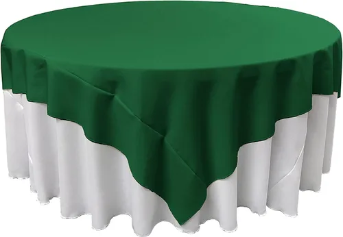 Miniatura 7 de LA Linen. Mantel cuadrado de popelina de poliéster