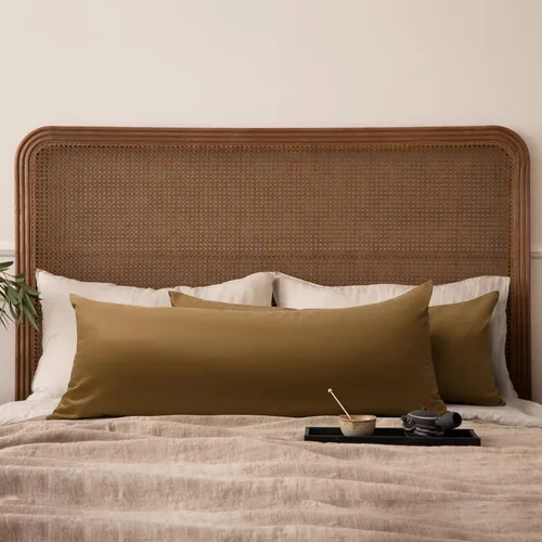 Miniatura 68 de Thmyo - Paquete de 2 fundas de almohada de algodón sólido decorativas cuadradas, fundas de almohada DIY, fundas de almohada en blanco