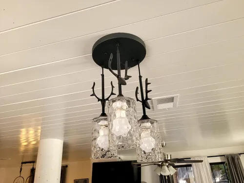 Miniatura 5 de pantalla de lámpara de vidrio de repuesto globo y cubierta para lámpara, 6-1/16" de altura 4-1/16" de diámetro, ajuste de 1-5/8 pulgadas, paquete