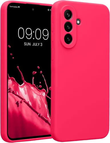 Miniatura 73 de kwmobile Funda compatible con Samsung Galaxy A13 4G - Funda delgada de silicona TPU - Acabado suave al tacto - Amarillo radiante