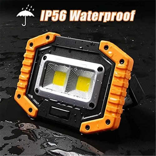 Miniatura 7 de OTYTY Luz de Trabajo LED Recargable, 30W 1500LM Luces de Inundación Portátiles Alimentadas por Batería con Base Magnética, Batería de 4200mAh