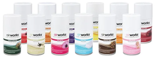 Hospeco Health Gards AE-KIT Juego de Ambientadores de Aire en Aerosol Medido (Latas de 7 oz., Caja de 12)
