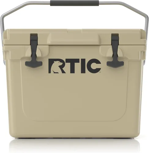 Miniatura 9 de RTIC Enfriador ultra resistente, caja de cofre de hielo aislada dura para playa, bebida, camping, picnic, pesca, barco, barbacoa Azul marino