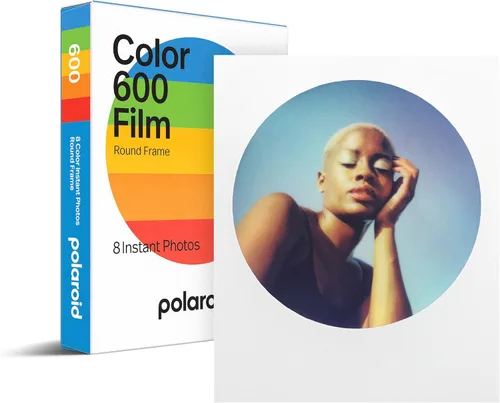 Polaroid Película de color para 600 - Marco redondo (6021)